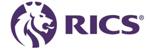 RICS logo in purple