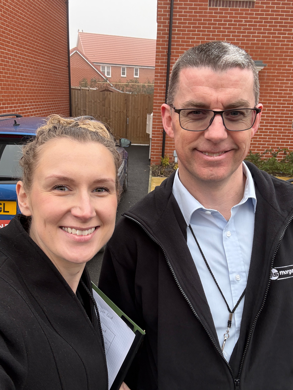 Image of Surveyor team members Paul and Claire